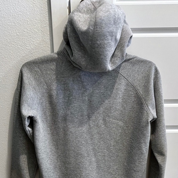 Women's Pacer Gray Pipped Zip Front Athletic/Casual Hooded Jacket Size PM - Picture 6 of 7